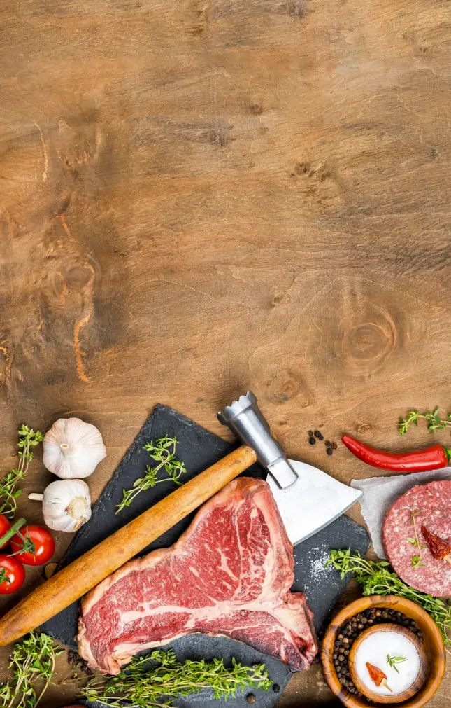 Image of a meat on table